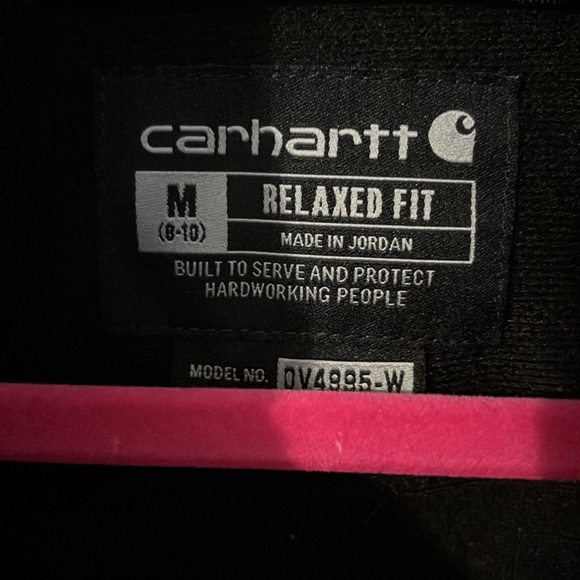 Carhartt women’s Sherpa fleece snap-up vest - Picture 2 of 5